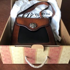 Brighton Purse brown and black